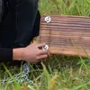 Tablero de Columpio de Cadena de Hierro Anticorrosión para Interiores y Exteriores de Madera Maciza para Adultos y Niños, Tablero de Columpio para Jardín, Tipo Colgante