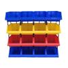 Clasificación de objetos combinada componente oblicuo material caja de plástico herramientas de ferretería piezas de tornillo Caja caja de almacenamiento mayoreo