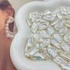 Perlas artificiales barrocas acrílicas de color brillante, cuentas sueltas de formas especiales, accesorios hechos a mano, material de bricolaje