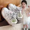 Zapatillas Deportivas para Niñas 2026 Primavera y Otoño Nuevas Suela Suave Antideslizantes Zapatillas de Correr con Lazo para Niños Mayores Tenis Casuales
