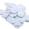 1mm tela no tejida blanco negro DIY accesorios para el cabello espaciador no tejido tocado 1-10cm disco joyería negativos