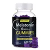 Spot Export Export Gomas de Melatonina Sabor Frutas Vermelhas Gomas de Melatonina 60 Cápsulas Fabricante Atacado