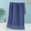 Toalha de Rosto Absorvente Grossa de Algodão Puro para Uso Doméstico, Macia e Amiga da Pele, Estilo Casal Adulto, Toalha de Rosto 100% Algodão, Atacado para Exportação