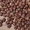 Grãos de Café de Grão Pequeno de Yunnan, Espresso Estilo Italiano, Torra Média a Escura, Grãos Arábica Torrados na Hora, Grãos Comerciais, Venda por Atacado em Lote