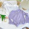 24 prendas nuevas para niños niñas abrigo protector solar de seda de hielo bebé infantil verano suave ceroso hoyuelos aire acondicionado camisa cárdigan fino