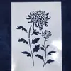 Plantilla de Impresión para Teñido con Pasta Batik Impresión con Pasta de Tinte Tie-Dye Estilo Étnico Teñido con Tintes Vegetales Herramientas Hechas a Mano DIY Teñido con Índigo