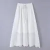 Moda Femenina Europea y Americana Transfronteriza Aliexpress Ins Popular Moda Bordada Falda Media