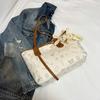 Bolso de Gran Capacidad para Mujer Elegante Combinable 2025 Primavera y Verano Nueva Moda Casual Impreso Bolso de Hombro Tote para Viaje