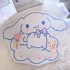 Alfombra My Melody Alfombrilla de Mesita de Noche Felpudo Cesta Colgante para Tocador Cojín Decoración de Habitación de Niña Alfombrilla Estilo Ins