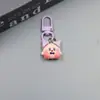 Chaveiro Kirby Transformação Desenho Animado Pingente Fofo para Mochila de Menina Presente Ornamento de Boneca Acessório Pequeno Versátil