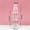 Frasco Pequeño de Perfume con Atomizador 60ml Frasco de Emulsión de Agua Material de Empaque para Base Líquida 80/100ml Frasco para Loción Frasco de Plástico con Atomizador
