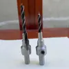 Broca Avellanadora de Doble Filo Broca Avellanadora de Tres Pasos y Tres Puntas de Dos Filos para Carpintería Broca Cónica Autocentradora Broca para Carpintería