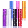 Tubo de Aluminio de 10ML Subbotella de Perfume Botella de Muestra de Perfume Botella de Perfume con Atomizador Botella de Perfume con Atomizador