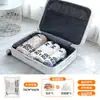 Saco de Compressão a Vácuo para Viagem Sem Bomba para Arrumar Roupas na Mala, Saco de Armazenamento Portátil que Economiza Espaço para Viagens de Negócios