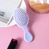 Peine Pequeño para Niños y Niñas, Peine para Bebé sin Nudos que No Maltrata el Cabello, Peine con Cojín de Aire, Peine de Color Caricatura Portátil Transfronterizo
