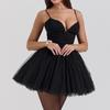 Chicas Calientes Usan Vestido de Princesa con Tirantes Nuevo de Mujer Vestido Sexy Chica Dulce Familia Rica Vestido Sucio