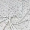 Tela en stock del fabricante: tejido de malla con bordado, lentejuelas, jacquard y pedrería, accesorios de encaje decorativos para vestidos y tops