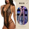 Noite ouvindo incenso Europa e os Estados Unidos lingerie sexy Amazon comércio exterior fornecimento perspectiva backless laço do corpo atacado