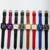 Reloj Cuadrado GEDI para Mujer Reloj Trendy para Estudiante Moda Correa de Cuero Impermeable Reloj Casual para Mujer Esfera Grande Reloj de Pulsera de Cuarzo