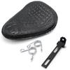 Motocicleta Harley Cruise Carro Príncipe Refit Retro Primavera Couro Assento Bolsa Única Almofada chopper bobber