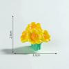 Muñeca Gatito Girasol Linda Jardinería Paisajismo Decoraciones DIY Accesorios para Colgar Paisaje en Miniatura Mini Adornos