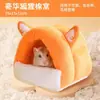 Ninho quente para hamster hamster escalada animal de estimação esconderijo Casa forrado com fleece algodão Ninho de inverno ninho de porco seda dourada geléia macio