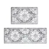 Alfombrilla de Cocina PVC Patrón Viento Moge Étnico Larga Impermeable Aceite Antideslizante Sin Lavar Felpudo Piso de Restaurante