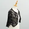 Chal nupcial de encaje europeo y americano con flor de rosa para mujer, chal fino de primavera y verano para vestido de novia, chal que cubre el cuerpo, transfronterizo
