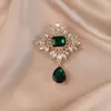 Nuevo Broche de Esmalte Chino Retro Fénix Pipa Abanico Flor Pin Accesorios Hanfu Qipao Broche de Tendencia Nacional