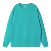 Sudadera de algodón sarga 260g, logo personalizado, ropa de trabajo, transfronterizo, sudadera talla grande, diseño estampado, uniforme de catering, venta directa de fábrica