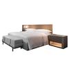 Mobiliario de Hotel Hanting 3.5 Hotel B&B Caja de Cama Especial para Hotel Habitación Estándar Personalizada Habitación con Cama Grande Sala de Modelos Renovación
