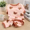Ropa para Mascotas Gato Perro Ropa Otoño e Invierno Ropa Teddy Oso Amargoso Perro Pijama de Cuatro Patas Cachorro Pequeño Ropa Linda para el Hogar
