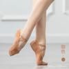 Wuyuan Wangjun 101076 Tecido Elástico Sapatilhas de Dança Sapatilhas de Ballet Stretch em Quatro Direções Macias e Confortáveis Sapatilhas Cor da Pele Gato