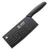 Cuchillo para Rebanar de Acero Inoxidable con Hoja Negra y Mango Antideslizante, Cuchillo de Cocina Ligero para el Hogar, En Stock del Fabricante Asakh-No.220