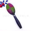 Directamente del fabricante: Peine de Cojín de Aire para Mujer, Serie de Agujas de Color Personalizado Peine para el Cabello, Peine Masajeador Rizador Voluminizador de Empalme Colorido
