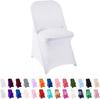 Funda Plegable para Silla Funda Elástica Universal para Silla Funda para Silla de Hotel Funda para Respaldo de Silla de Evento de Banquete de Hotel Venta al por Mayor de Comercio Exterior