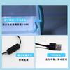 Luz para Acuario Iluminación LED Luz para Paisajismo de Acuario Ahorro de Energía USB Luz de Clip Luz Suplementaria Luz para Plantas Acuáticas Espectro Completo Peces Ornamentales