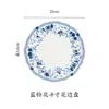 Venta al por mayor Vajilla de Cerámica Hogar Tazón de Arroz Dorado Plato Frío Plato Plano Plato de Ensalada Plato de Hueso de Porcelana Set de Platos