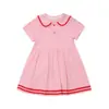 Uniformes de Jardim de Infância, Uniformes de Verão, Uniformes de Escola Primária, Uniformes de Algodão para Sala de Aula de Primavera e Outono, Conjunto Esportivo de Três Peças de Manga Curta, Uniformes Infantis de Outono e Inverno