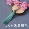 Nuevo Ventilador de Borlas de Flecos de 12 cm Accesorios de Ropa con Borlas de Flecos Árbol de la Vida Broche Hanfu Borla de Bolso