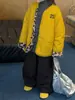 Ropa Infantil Cheese and Meow Pantalones Largos para Niños 2025 Invierno Versión Coreana Pantalones de Zanahoria Afelpados Estilo Casual Versátil de Moda para Niños