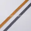 En Stock Cinta Plana Redonda Tejida de Poliéster 9-25mm Cinturón Tejido de Una Sola Capa Pantalones Casuales Coloridos Cinturilla Versátil