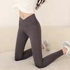 Pantalones de tiburón con cintura cruzada que levantan los glúteos, Leggings ajustados de cintura alta que levantan los glúteos y controlan el abdomen, Pierna skinny tipo Barbie para mujer, Nueva ropa de otoño