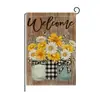 Banderas de Jardín de Venta Caliente Transfronterizas para Primavera y Verano, Banderas Decorativas Personalizadas con Atmósfera de Jardín Nórdico, Banderas para Festivales al Aire Libre al por Mayor