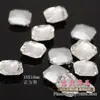 Diamante satélite de cristal de diamante con forma especial, punta inferior, ojo de caballo, gota de agua, corazón, rectangular, ovalado, joyería para uñas DIY, taladro