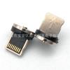 Cabezal de Succión Magnética Tipo C de Carga Ciega Apple Android Macho Tres Interfaces de Carga Adaptador Magnético 360 Grados Modelo Popular