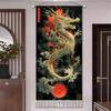 Nuevo Estilo Chino Sala de Estar Pintura de Tigre Entrada del Hogar Pintura Colgante Pintura Decorativa Tigre Bajando la Montaña Oficina Tigre Bajando la Montaña Pintura Tradicional China