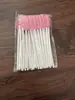 Cepillo para Pestañas con Mango de Cristal, Cepillo Pequeño para Cejas Roscado, Peine para Pestañas, Cepillo para Pestañas con Mango Transparente, Rizador de Pestañas, Herramienta para Extensiones