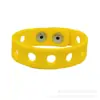 Pulsera Deportiva Impermeable de Silicona con Hebilla a Presión para Estudiantes Niños de 18 cm Charms Decorativos para Zapatos DIY Pintura DIY