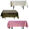Ponto Dourado Mudança Gradual Festa Poeira e Óleo Prova Descartável Toalha de Mesa Festa de Aniversário Mesa de Sobremesas Mesa de Assinatura Toalha de Mesa